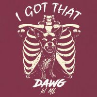 Funny Viral Meme I Got That Dog In Me Skeleton Chihuahua 16oz Travel Tumbler