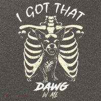 Funny Viral Meme I Got That Dog In Me Skeleton Chihuahua Cotton Canvas Backpack