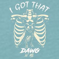Funny Viral Meme I Got That Dog In Me Skeleton Chihuahua Sueded Cloud Jersey T-Shirt