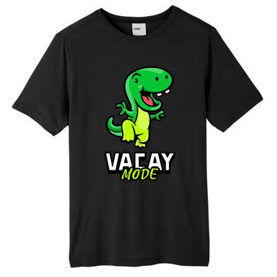 Funny Vacay Mode Cute Dinosaur Family Vacation Hawaii Dino Gift Tall Fusion ChromaSoft Performance T-Shirt