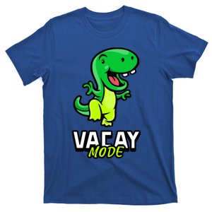 Funny Vacay Mode Cute Dinosaur Family Vacation Hawaii Dino Gift T-Shirt