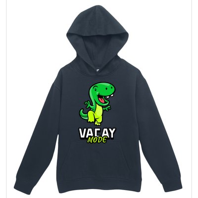 Funny Vacay Mode Cute Dinosaur Family Vacation Hawaii Dino Gift Urban Pullover Hoodie