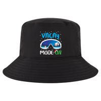 Funny Vacay Mode On Cute Snow Matching Family Vacation Gift Cool Comfort Performance Bucket Hat