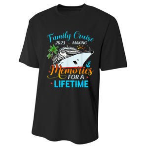 Family Vacation Making Memories For A Lifetime Performance Sprint T-Shirt