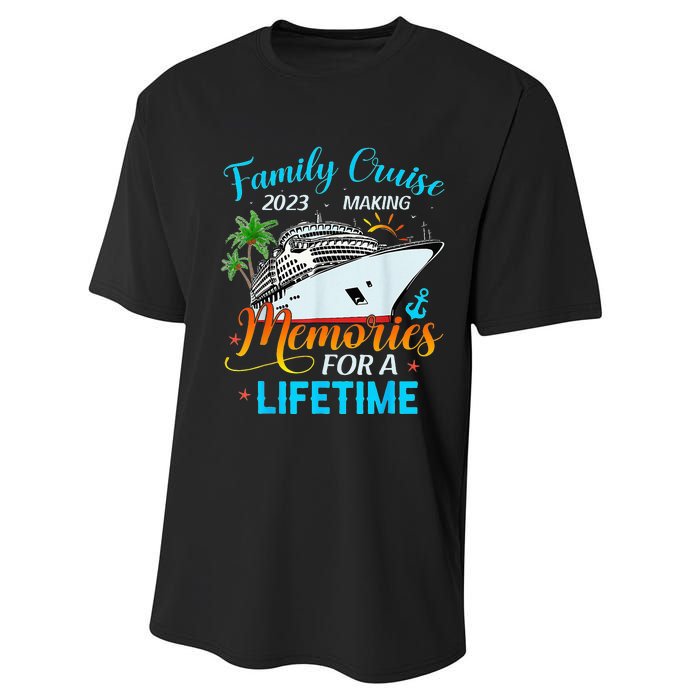 Family Vacation Making Memories For A Lifetime Performance Sprint T-Shirt