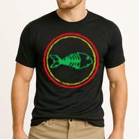 Fishbones Valentine Mardi Gras Patrick Fish Store Cooling Performance Crew T-Shirt