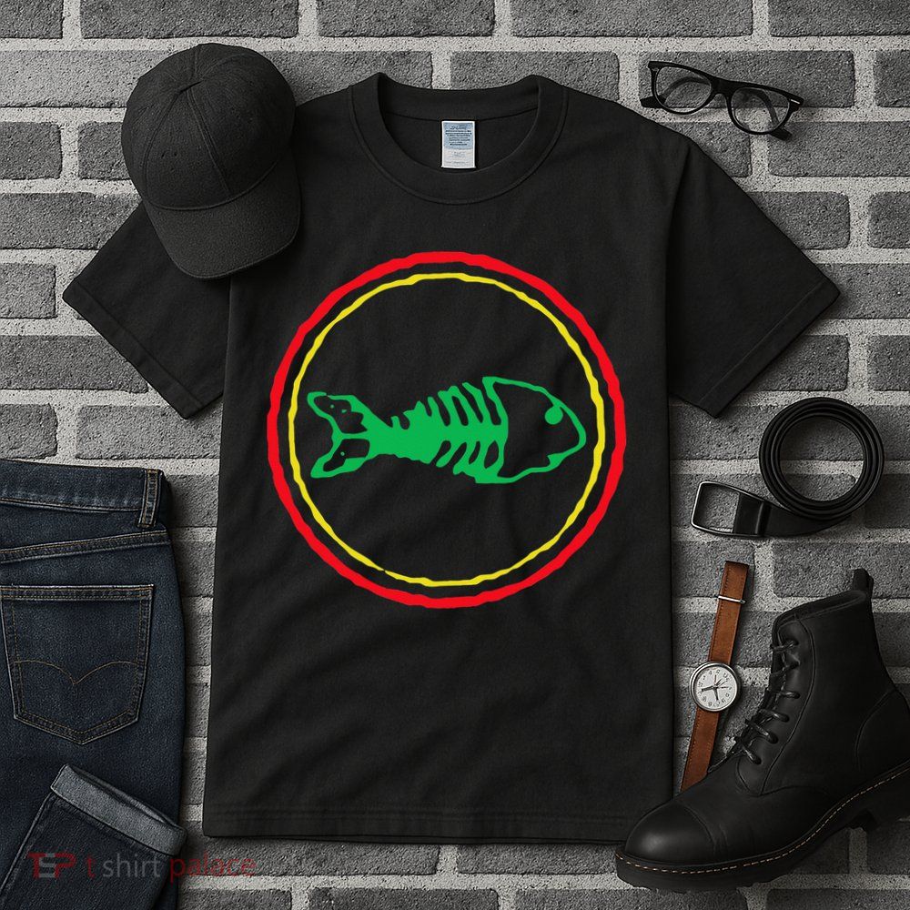 Fishbones Valentine Mardi Gras Patrick Fish Store Tall T-Shirt