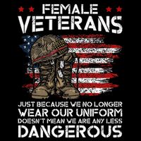Female Veterans Not Any Less Dangerous Cooling Performance Crew T-Shirt