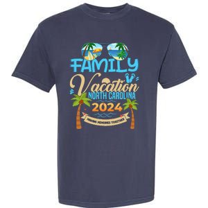 Family Vacation North Carolina 2024 Summer Vacation 2024 Garment-Dyed Heavyweight T-Shirt