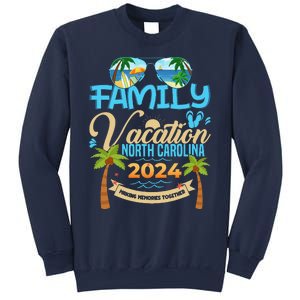 Family Vacation North Carolina 2024 Summer Vacation 2024 Sweatshirt