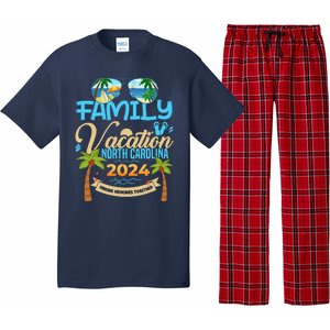 Family Vacation North Carolina 2024 Summer Vacation 2024 Pajama Set