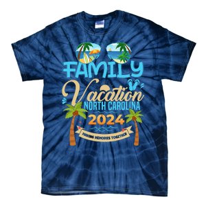 Family Vacation North Carolina 2024 Summer Vacation 2024 Tie-Dye T-Shirt