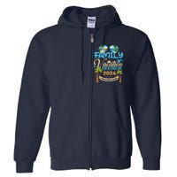 Family Vacation North Carolina 2024 Summer Vacation 2024 Full Zip Hoodie