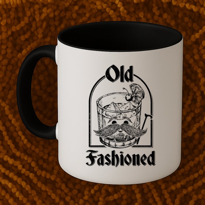 Funny Vintage Old Fashion Drink Mug