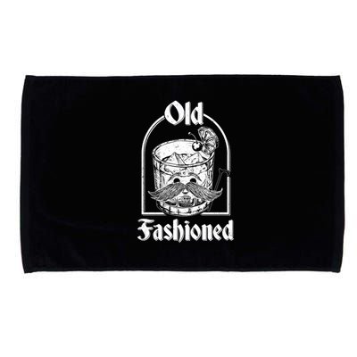 Funny Vintage Old Fashion Drink Microfiber Hand Towel