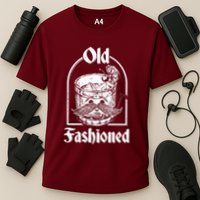 Funny Vintage Old Fashion Drink Performance Shirt