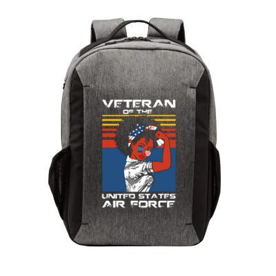 Female Veteran Of The United States Air Force, USAF Veteran Vector Backpack