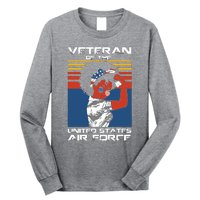 Female Veteran Of The United States Air Force, USAF Veteran Long Sleeve Shirt