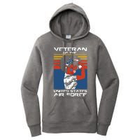 Female Veteran Of The United States Air Force, USAF Veteran Women's Pullover Hoodie