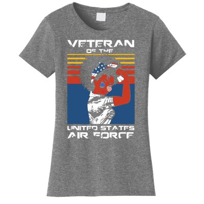 Female Veteran Of The United States Air Force, USAF Veteran Women's T-Shirt