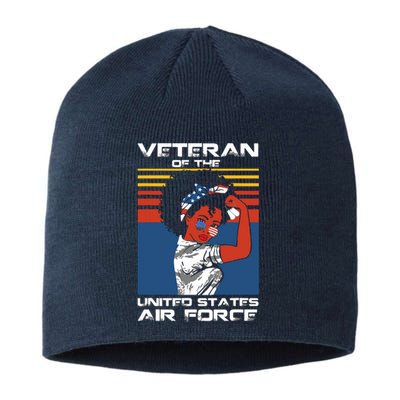 Female Veteran Of The United States Air Force, USAF Veteran Sustainable Beanie