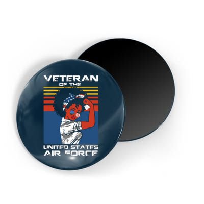 Female Veteran Of The United States Air Force, USAF Veteran Magnet