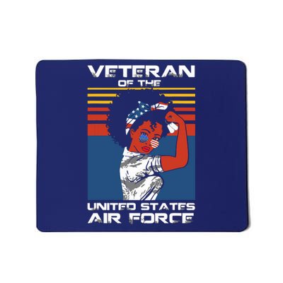 Female Veteran Of The United States Air Force, USAF Veteran Mousepad