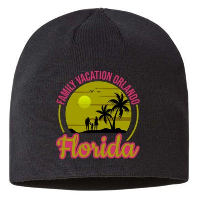 Family Vacation Orlando Florida Sustainable Beanie