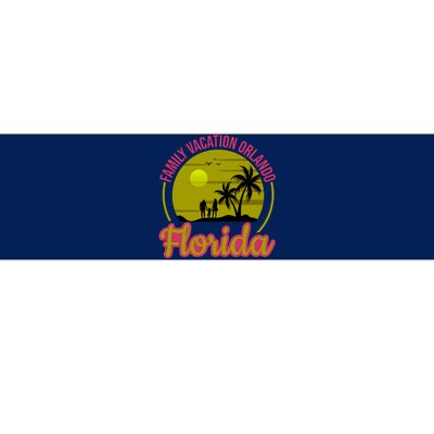 Family Vacation Orlando Florida Bumper Sticker