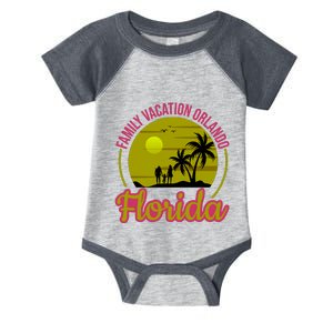 Family Vacation Orlando Florida Infant Baby Jersey Bodysuit