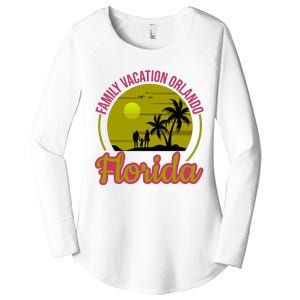 Family Vacation Orlando Florida Women's Perfect Tri Tunic Long Sleeve Shirt