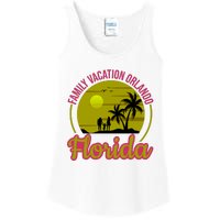 Family Vacation Orlando Florida Ladies Essential Tank