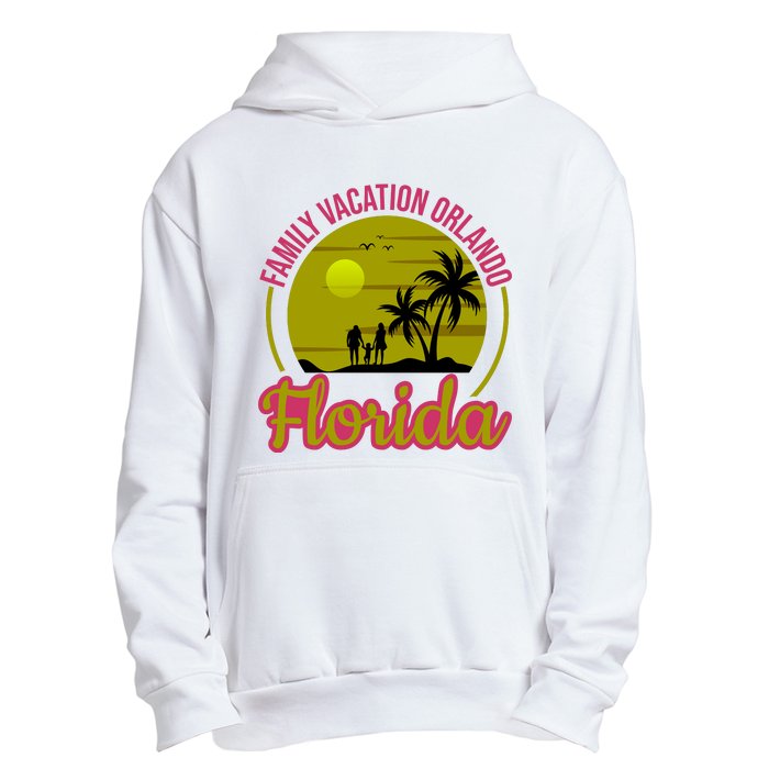 Family Vacation Orlando Florida Urban Pullover Hoodie