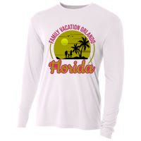 Family Vacation Orlando Florida Cooling Performance Long Sleeve Crew