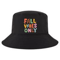 Fall Vibes Only Casual Autumn Halloween Graphic Cool Comfort Performance Bucket Hat