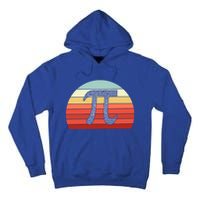 Funny Vintage Pi Day Math Enthusiasts Gift Tall Hoodie