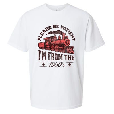 Funny Vintage Please Be Patient With Me IM From The 1900S Sueded Cloud Jersey T-Shirt