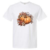 Fall Vintage Pumpkin Autumn Graphic Thanksgiving Garment-Dyed Heavyweight T-Shirt