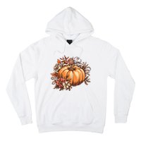 Fall Vintage Pumpkin Autumn Graphic Thanksgiving Hoodie