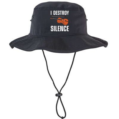 Funny Violin Player Art For Men Women Kids Fiddle Violinist Bucket Hat