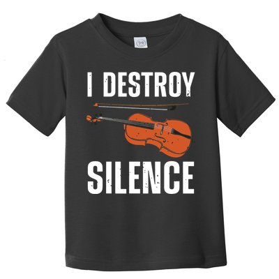 Funny Violin Player Art For Men Women Kids Fiddle Violinist Toddler T-Shirt