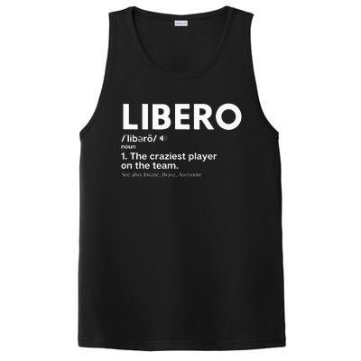 Funny Volleyball Players Libero PosiCharge Competitor Tank