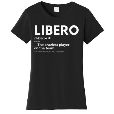 Funny Volleyball Players Libero Women's T-Shirt