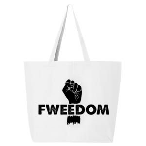 Fweedom Vice President Kamala Harris Freedom Activist Gift 25L Jumbo Tote