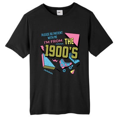 Funny Vintage Please Be Patient With Me IM From The 1900S Tall Fusion ChromaSoft Performance T-Shirt