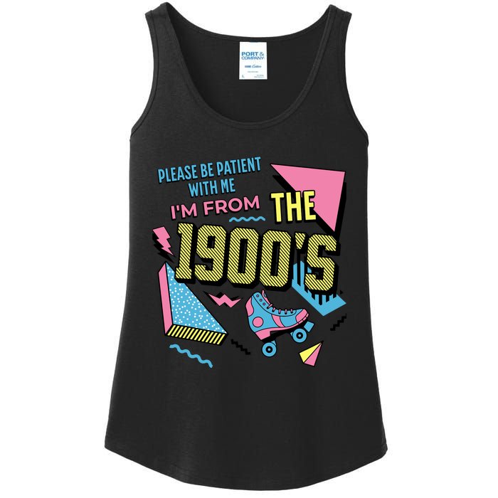 Funny Vintage Please Be Patient With Me IM From The 1900S Ladies Essential Tank