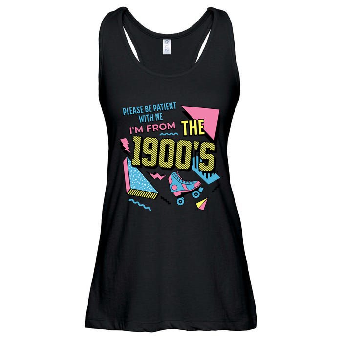 Funny Vintage Please Be Patient With Me IM From The 1900S Ladies Essential Flowy Tank