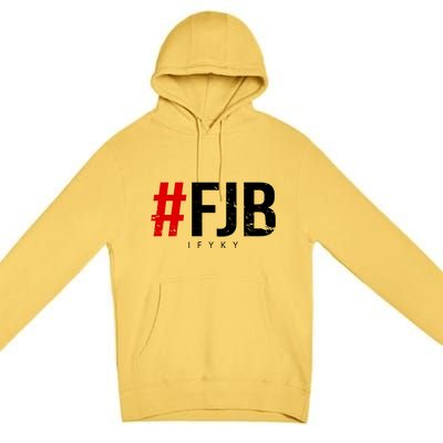 F.J.B Vintage Pro American IFYKY FJB F Biden Premium Pullover Hoodie