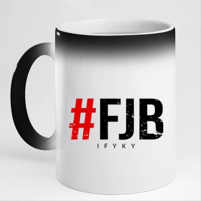 F.J.B Vintage Pro American IFYKY FJB F Biden 11oz Black Color Changing Mug