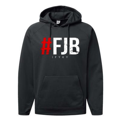 F.J.B Vintage Pro American IFYKY FJB F Biden Performance Fleece Hoodie